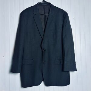 Michael Kors 100% Wool Blazer Suit Jacket Mens 44R Brown Single-Breasted Lined